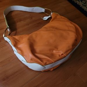 Cromia soft leather hobo bag made Italy
